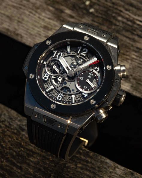 hublot big bang unico black ceramic|hublot unico titanium ceramic review.